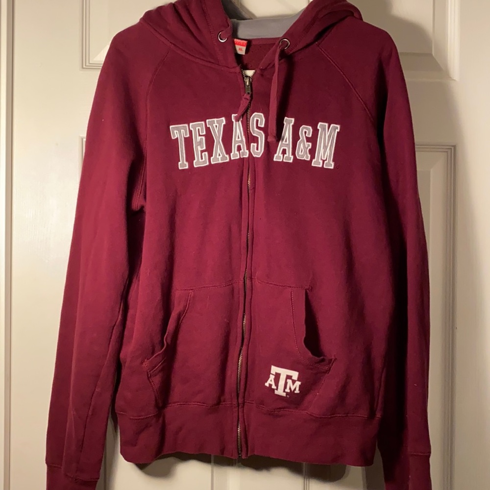 Texas A&M zip up hoodie!